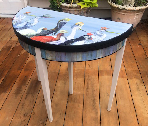 table with design